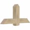Ekena Millwork Eugene Rough Sawn Timber Gable Bracket, Douglas Fir, 48"W x 24"H x 6"D x 6"F, 12/12 Pitch GBW048X24X0606EUG00RDF - alternate 4